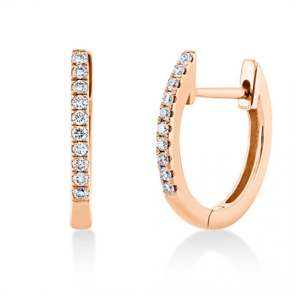 Redgold Diamond Earrings