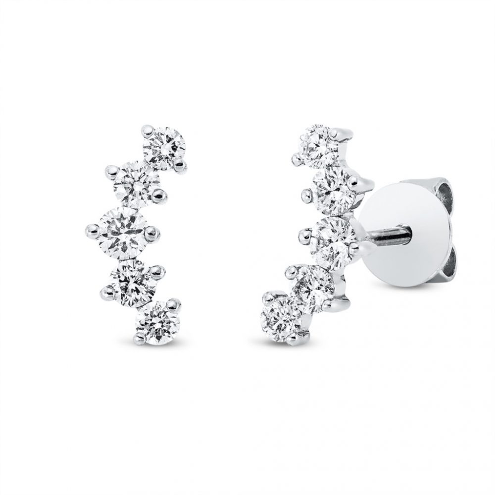 Whitegold Diamond Earrings