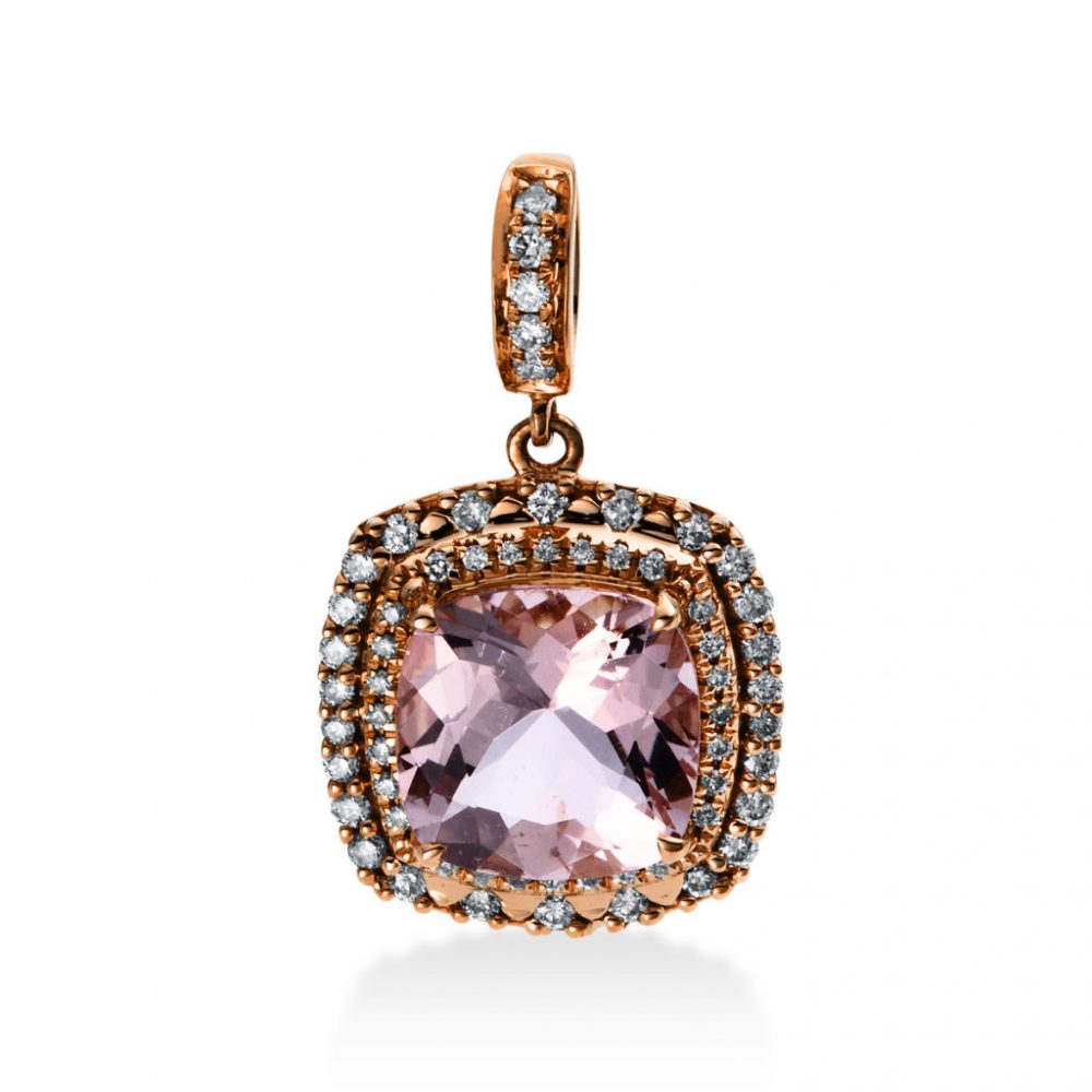 Redgold Morganite Necklace