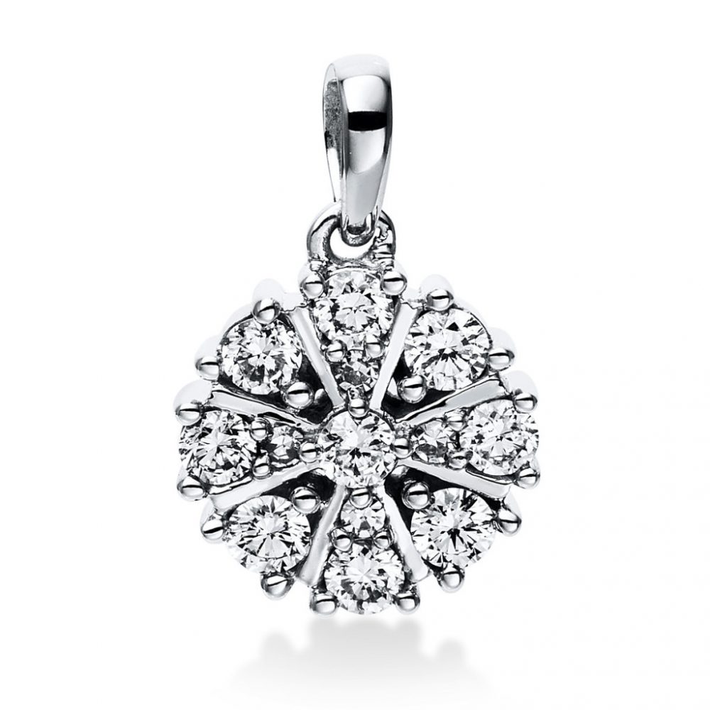 Whitegold Diamond Necklace