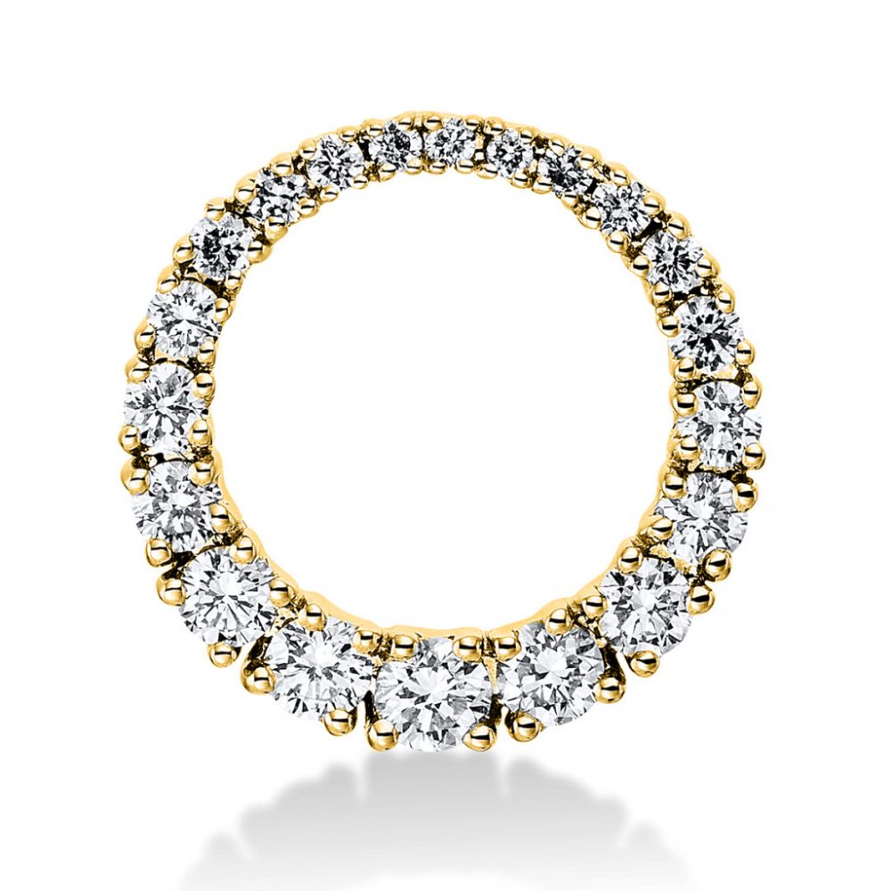 Yellowgold Diamond Necklace