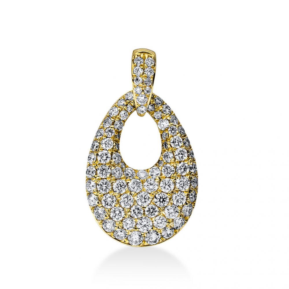 Yellowgold Diamond Necklace