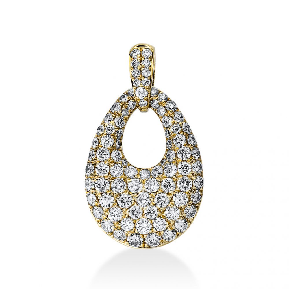 Yellowgold Diamond Necklace