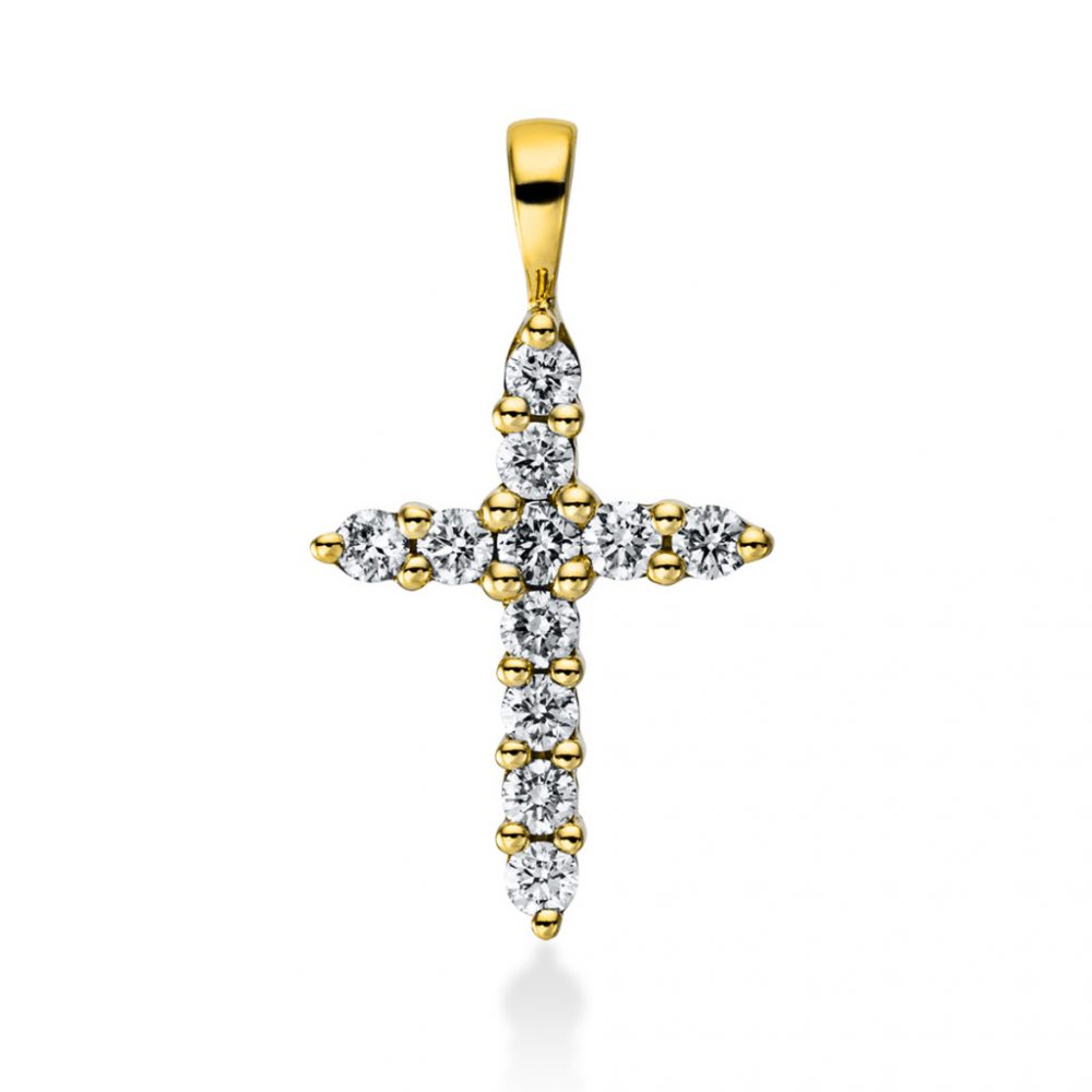 Yellowgold Diamond Necklace