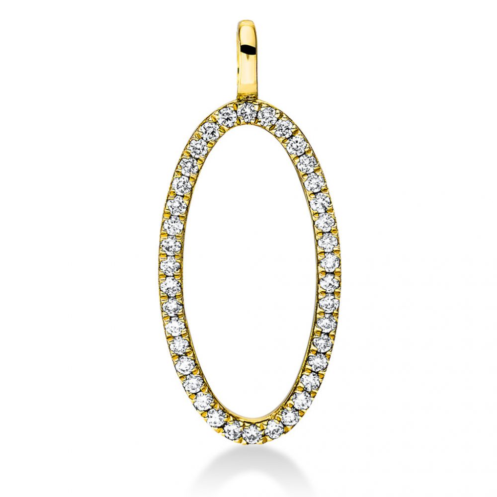 Yellowgold Diamond Necklace