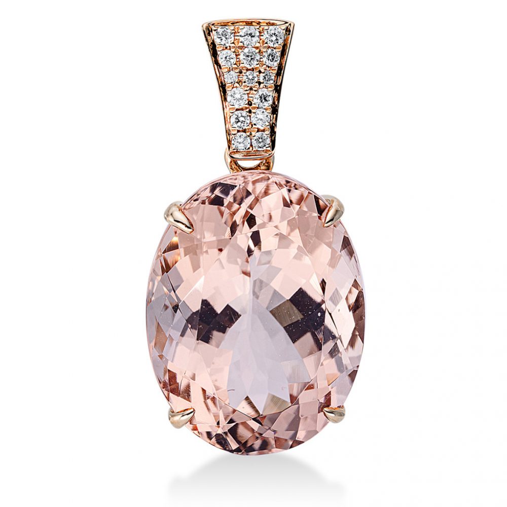 Redgold Morganite Necklace