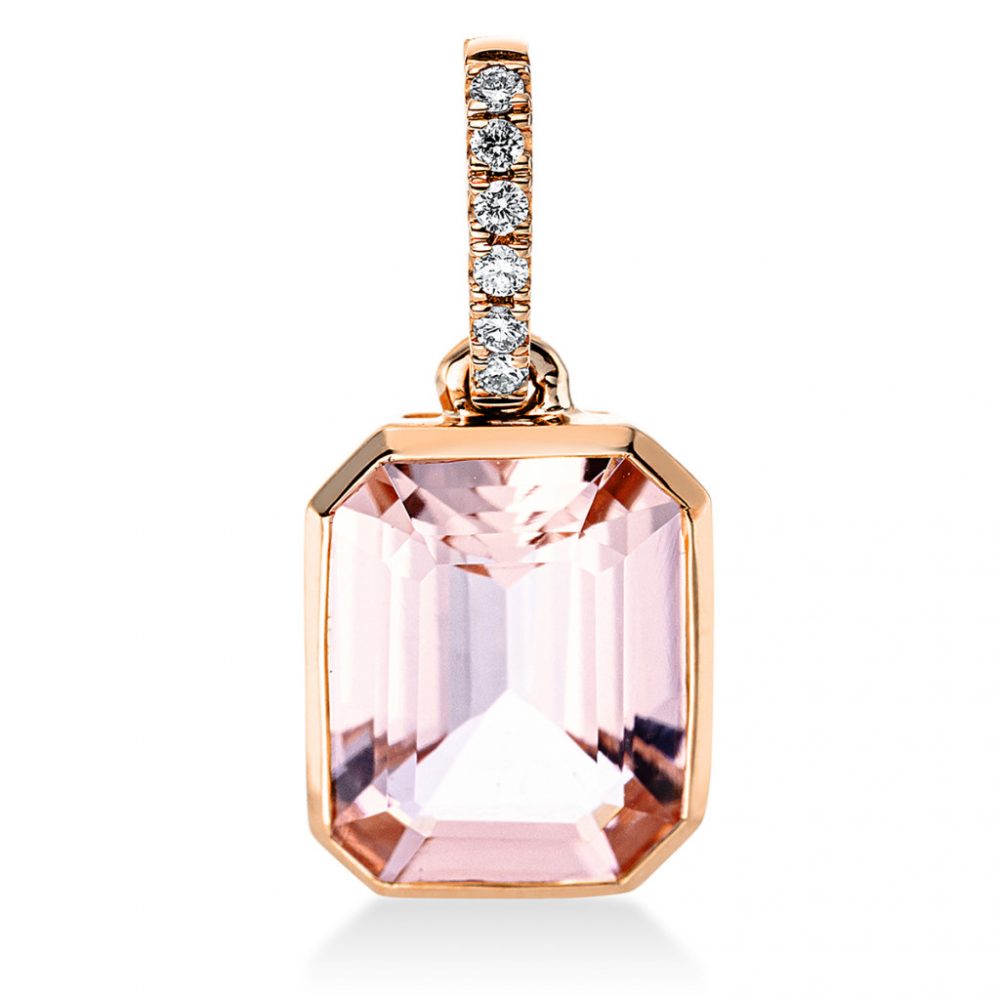 Redgold Morganite Necklace