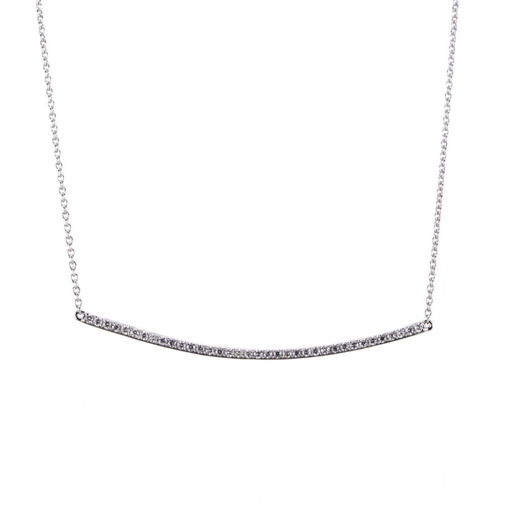 Whitegold Diamond Necklace