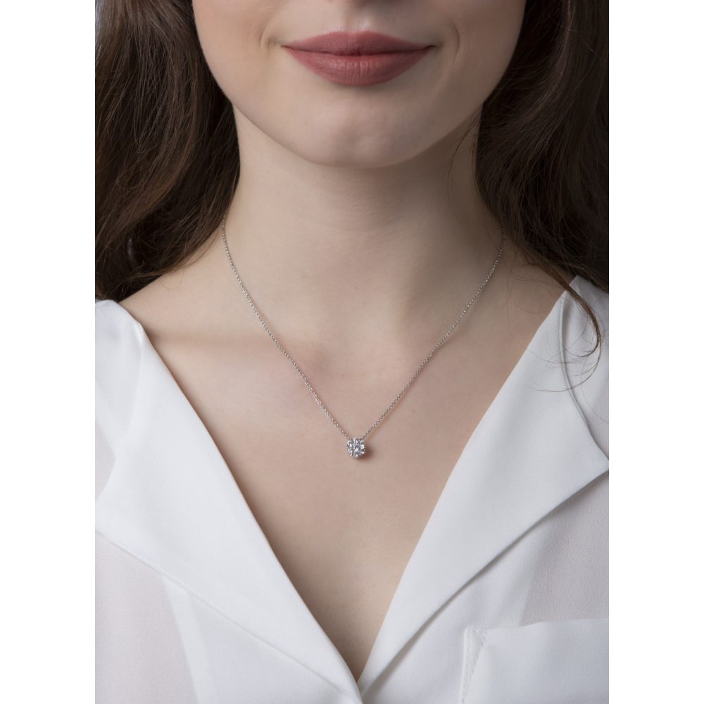 Whitegold Diamond Necklace