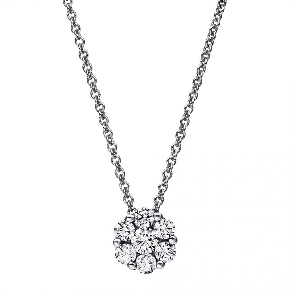 Whitegold Diamond Necklace