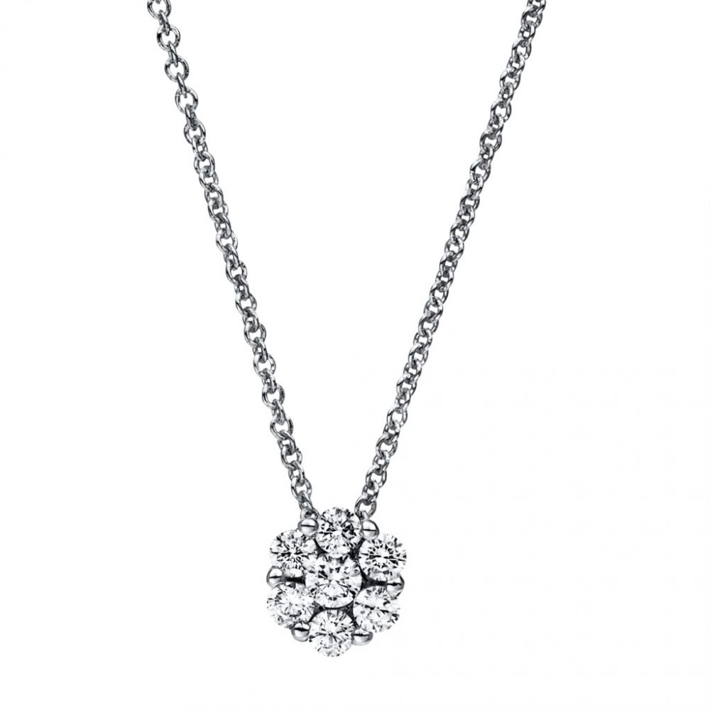 Whitegold Diamond Necklace