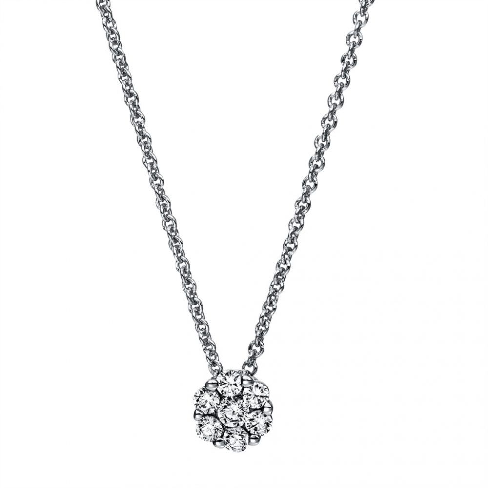 Whitegold Diamond Necklace