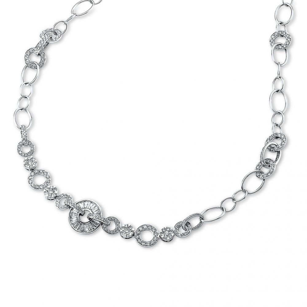 Whitegold Diamond Necklace