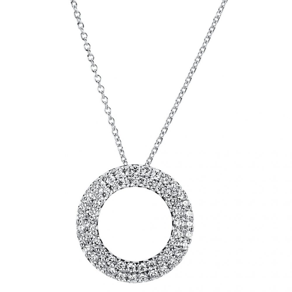 Whitegold Diamond Necklace