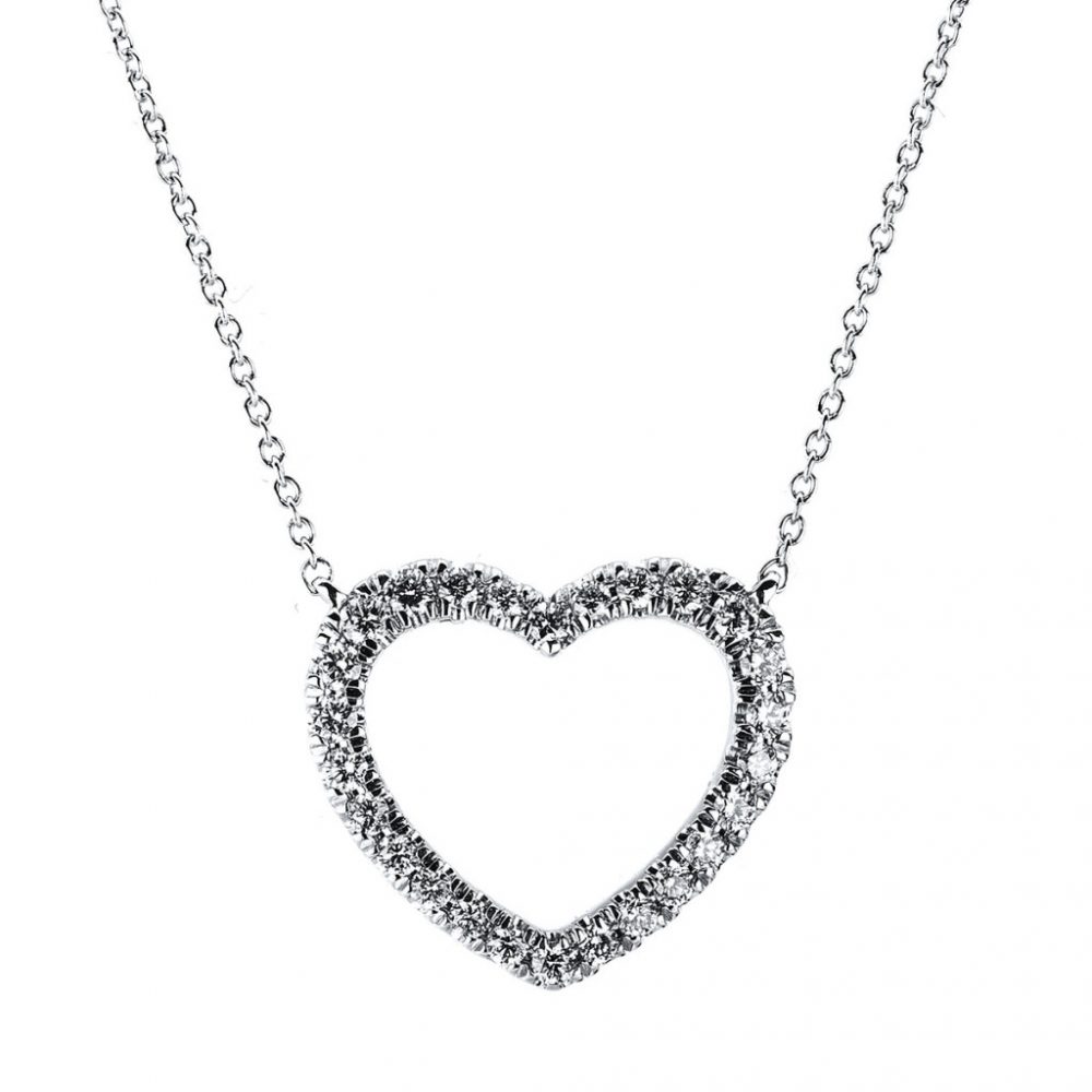 Whitegold Diamond Necklace