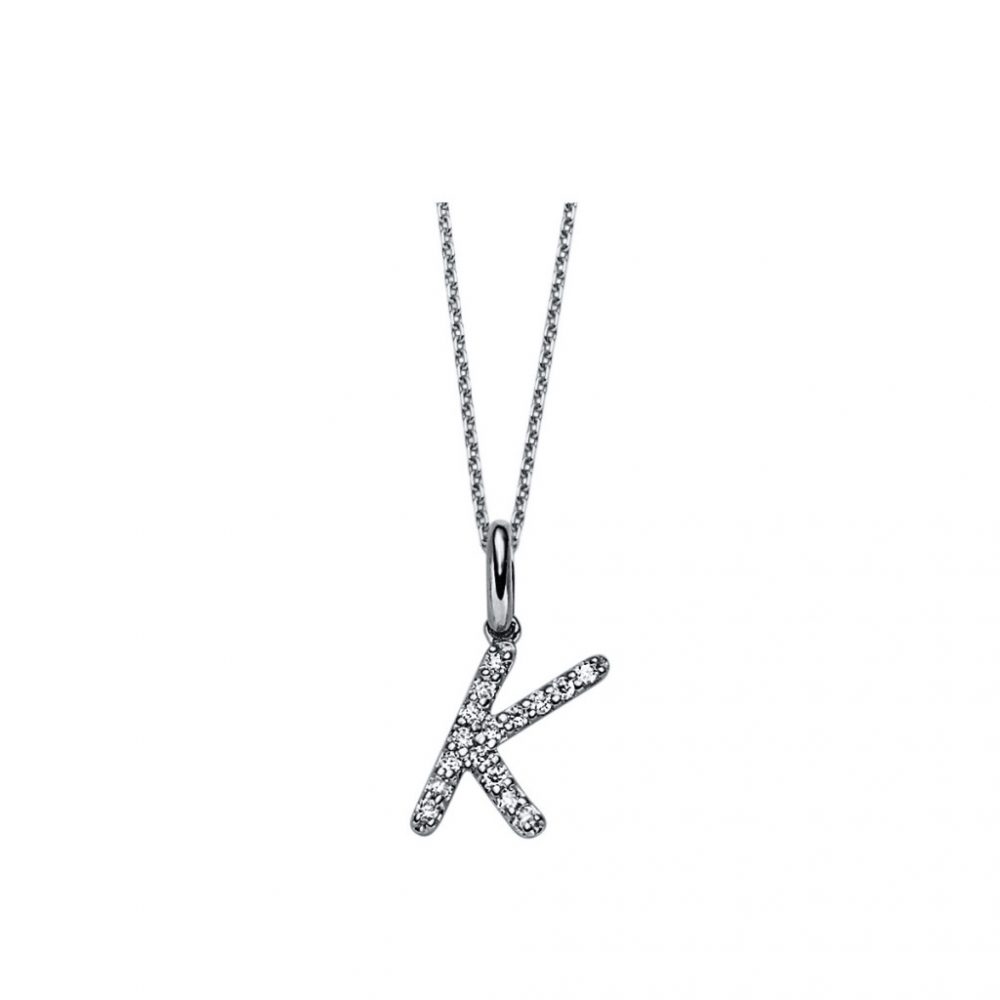 Whitegold Diamond Necklace