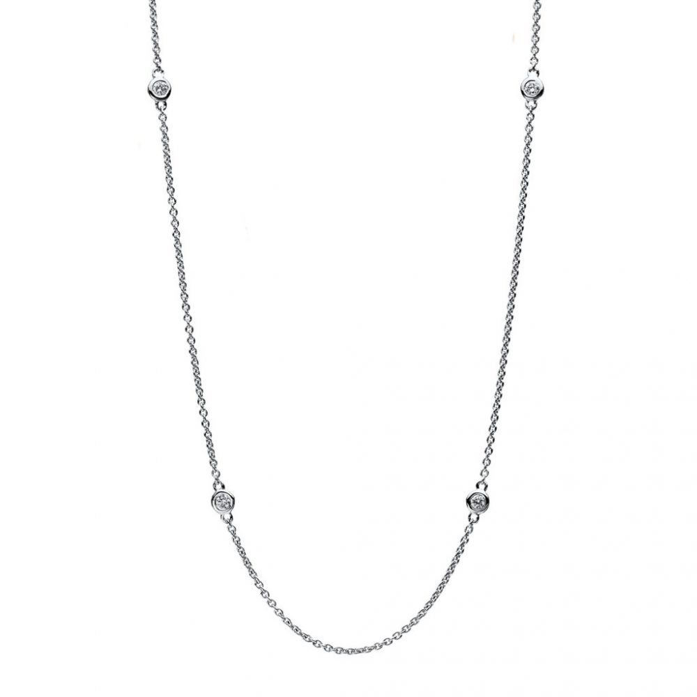 Whitegold Diamond Necklace