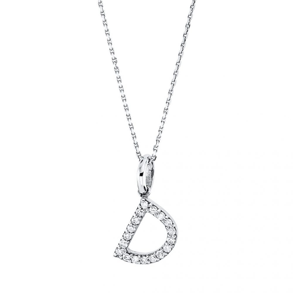 Whitegold Diamond Necklace