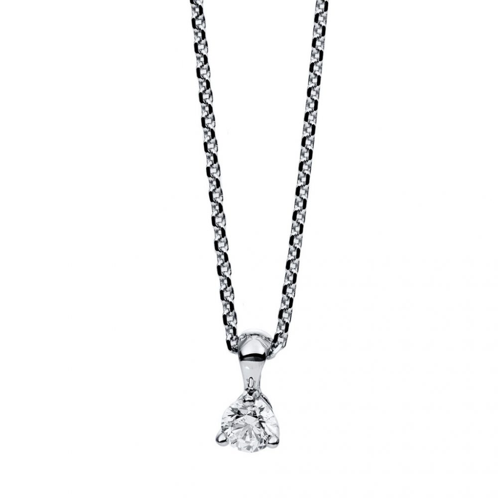 Whitegold Diamond Necklace