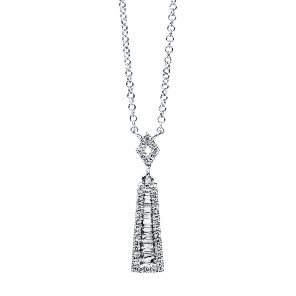 Whitegold Diamond Necklace