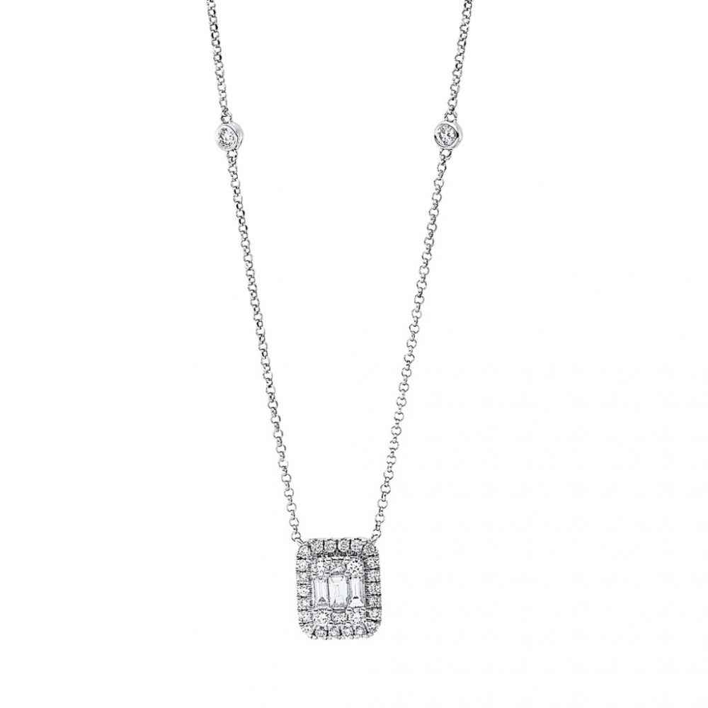 Whitegold Diamond Necklace