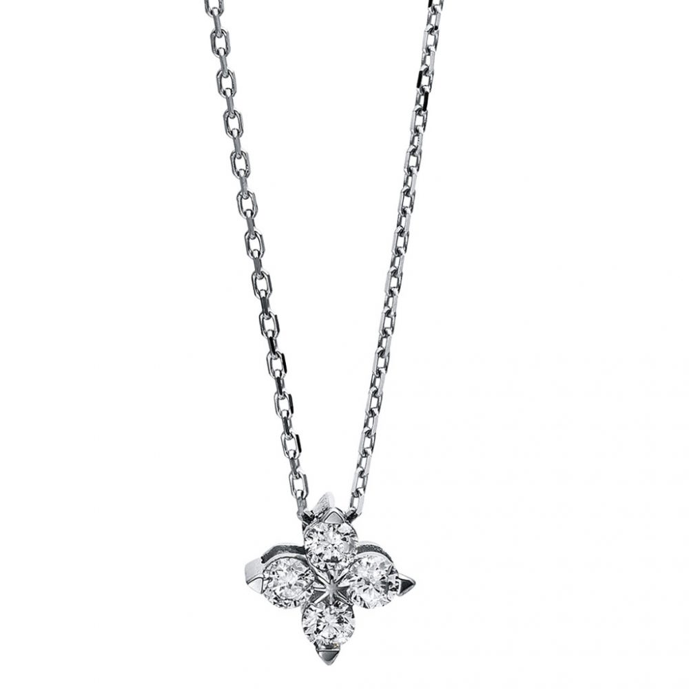 Whitegold Diamond Necklace