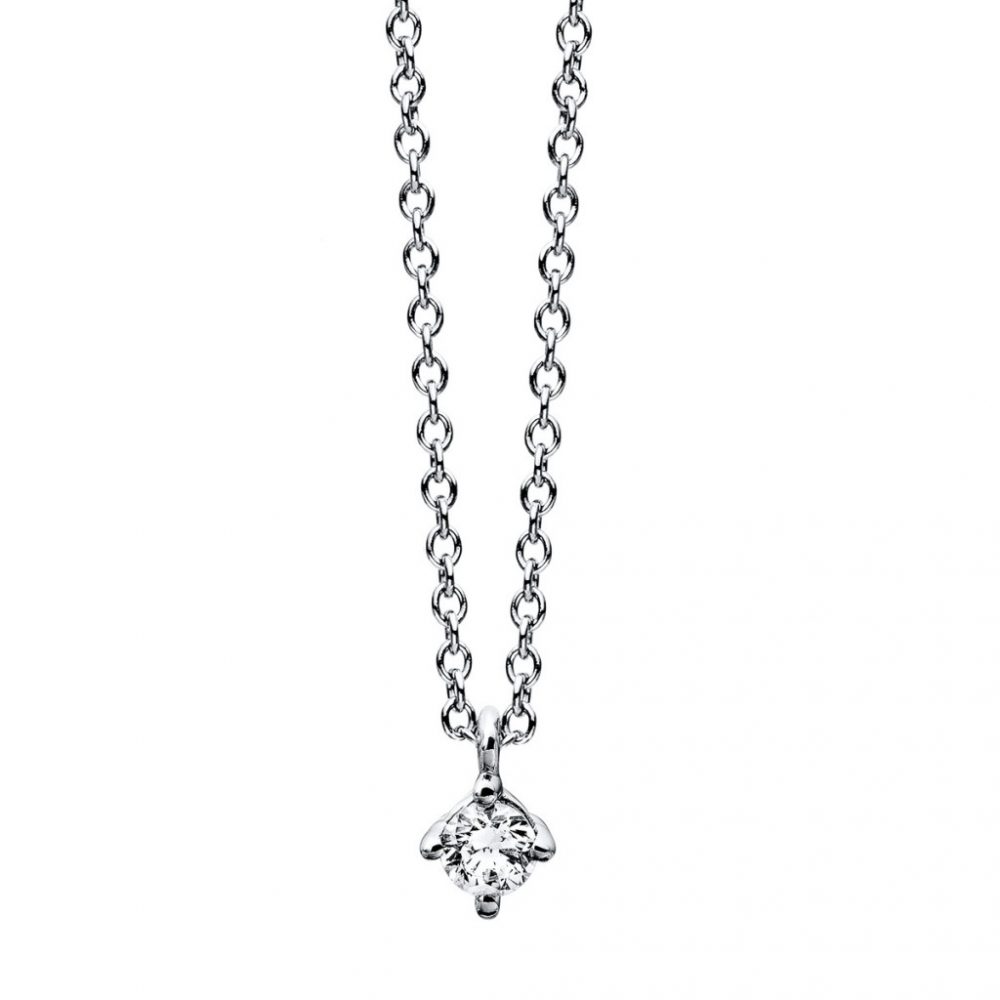 Whitegold Diamond Necklace