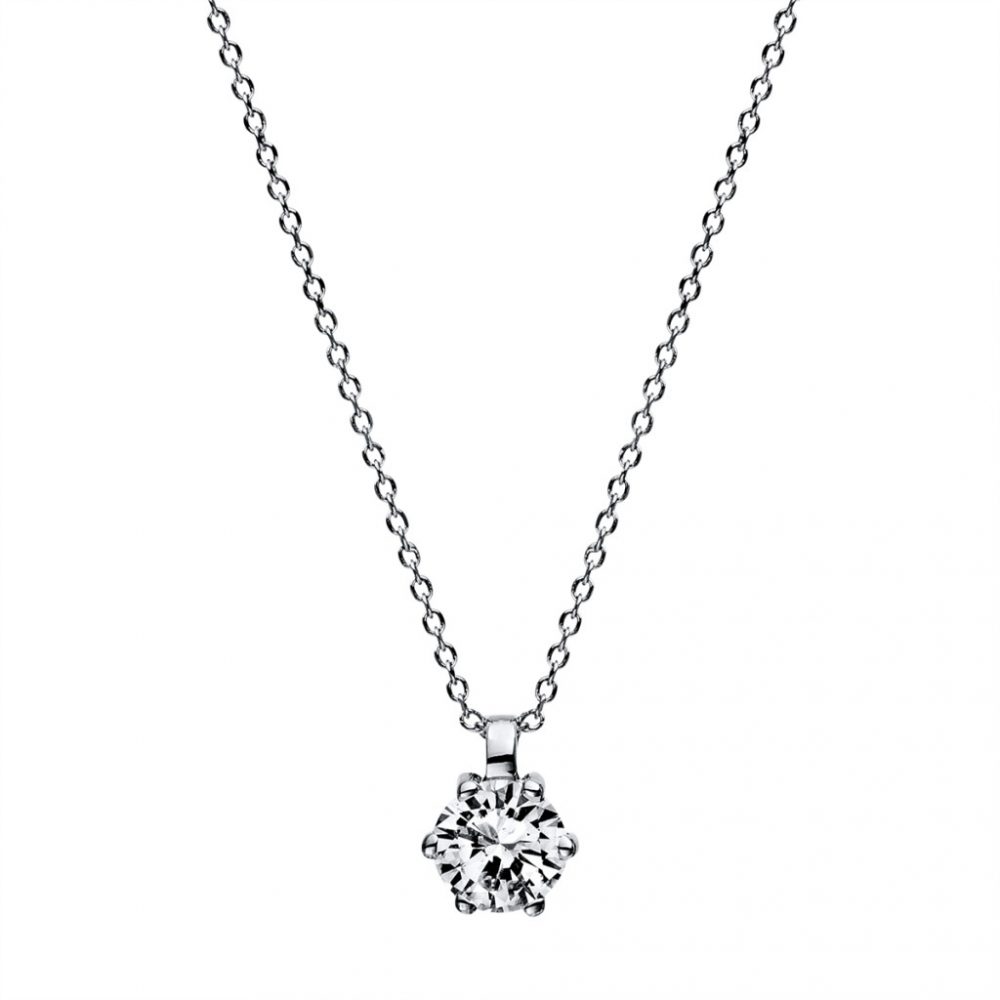 Whitegold Diamond Necklace