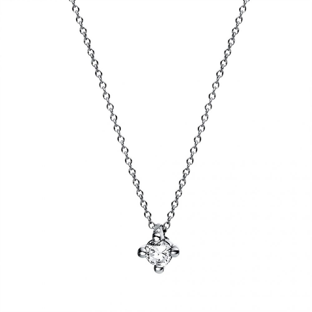 Whitegold Diamond Necklace