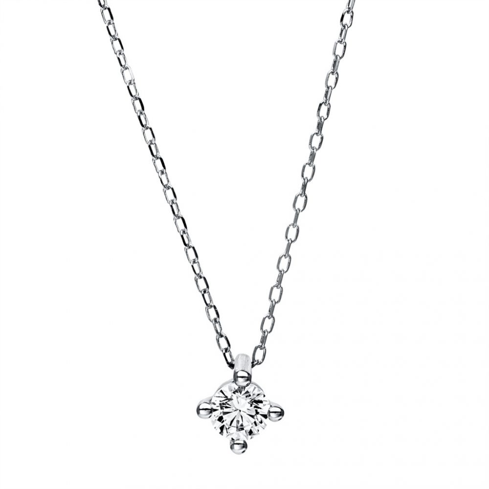 Whitegold Diamond Necklace