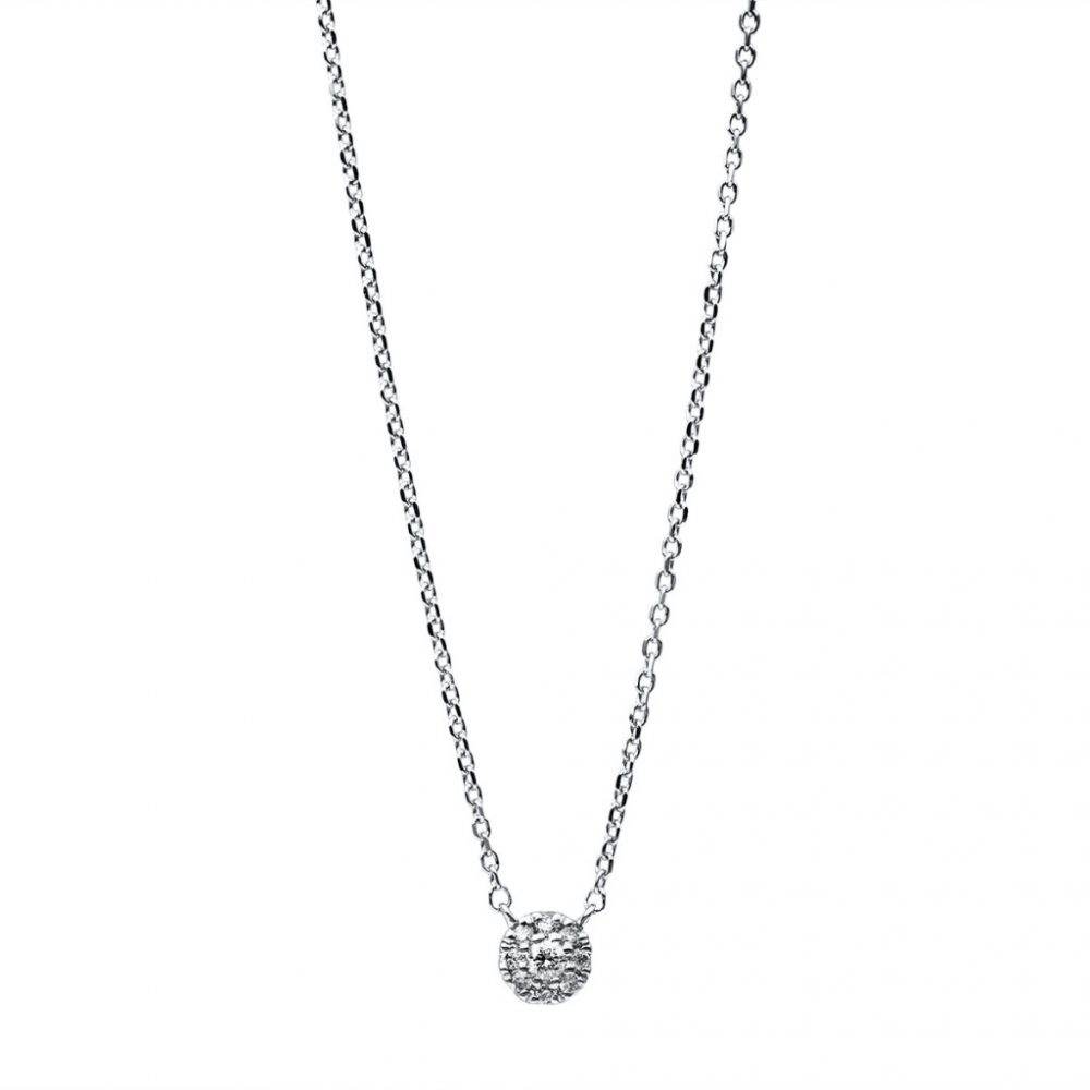 Whitegold Diamond Necklace