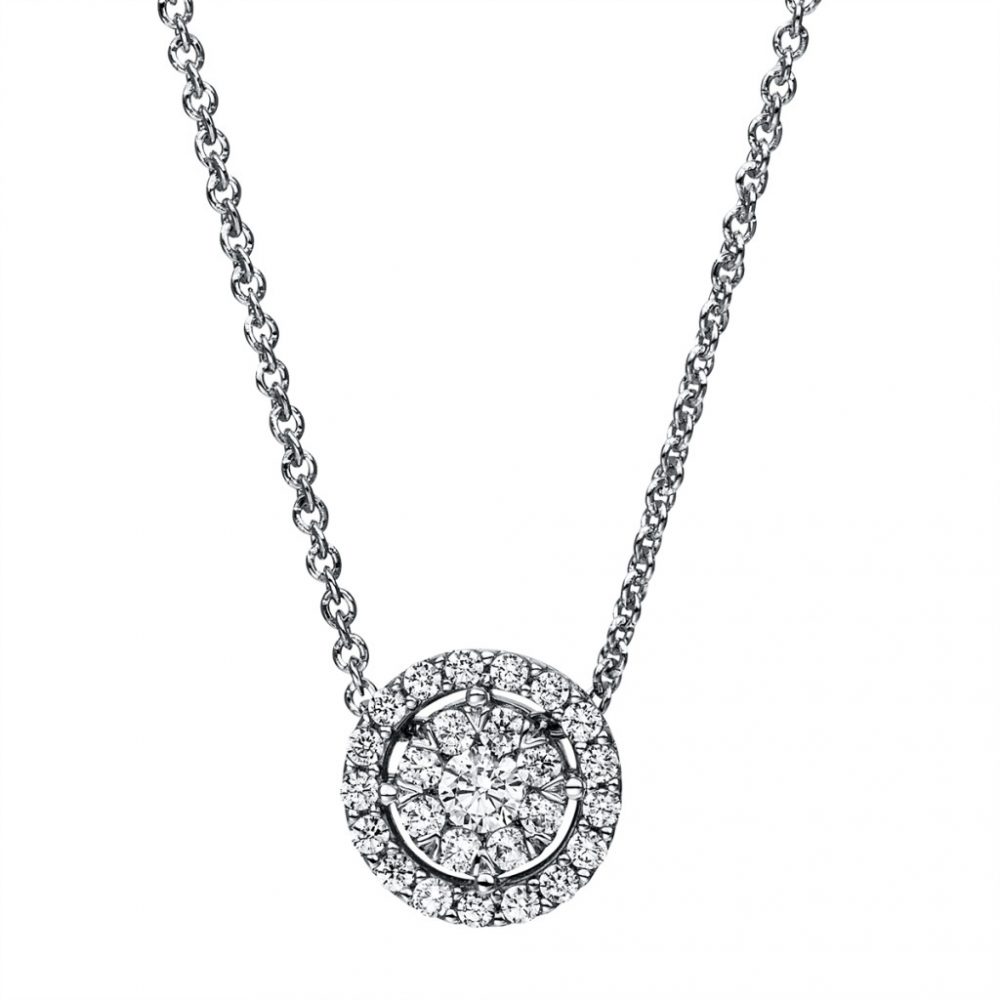 Whitegold Diamond Necklace