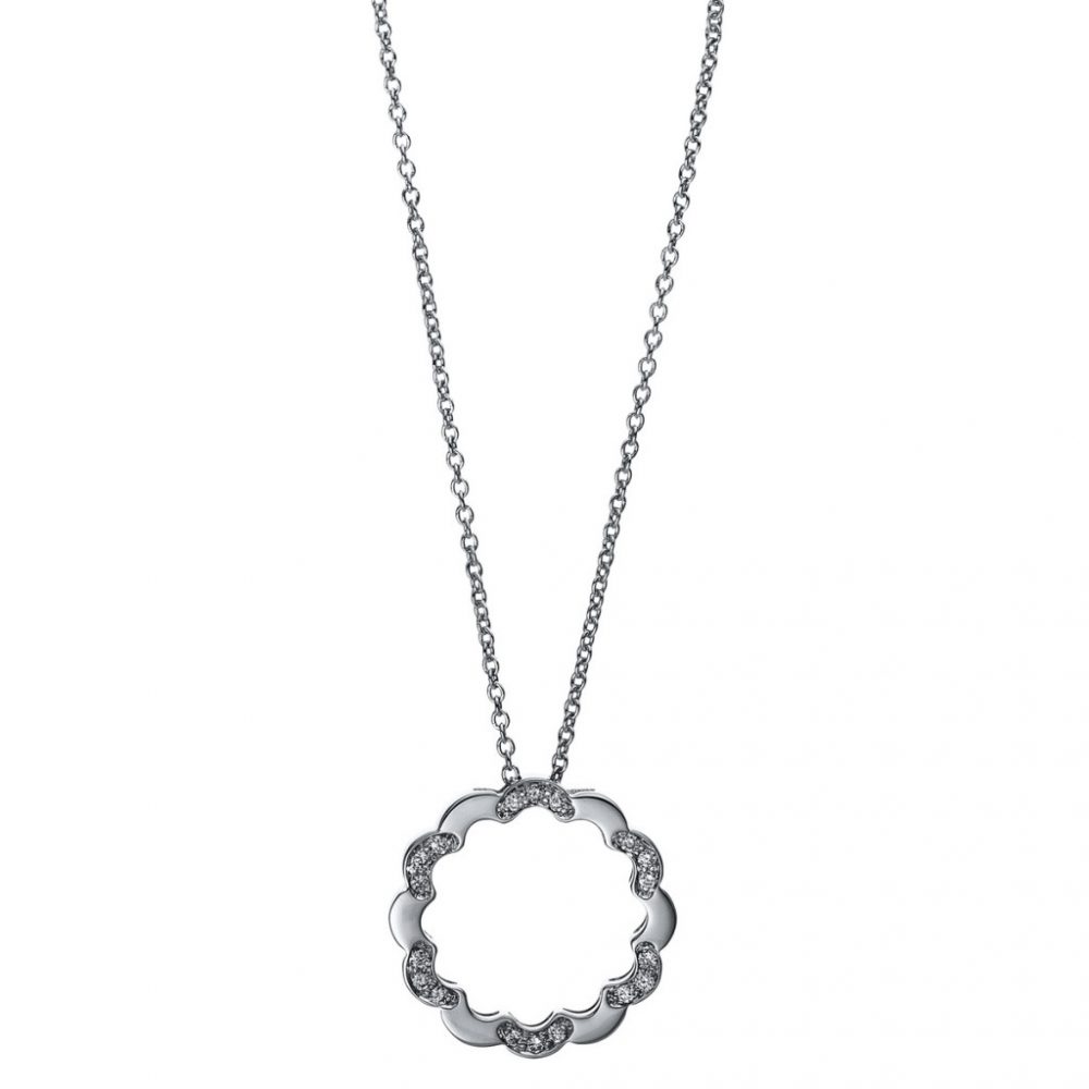 Whitegold Diamond Necklace