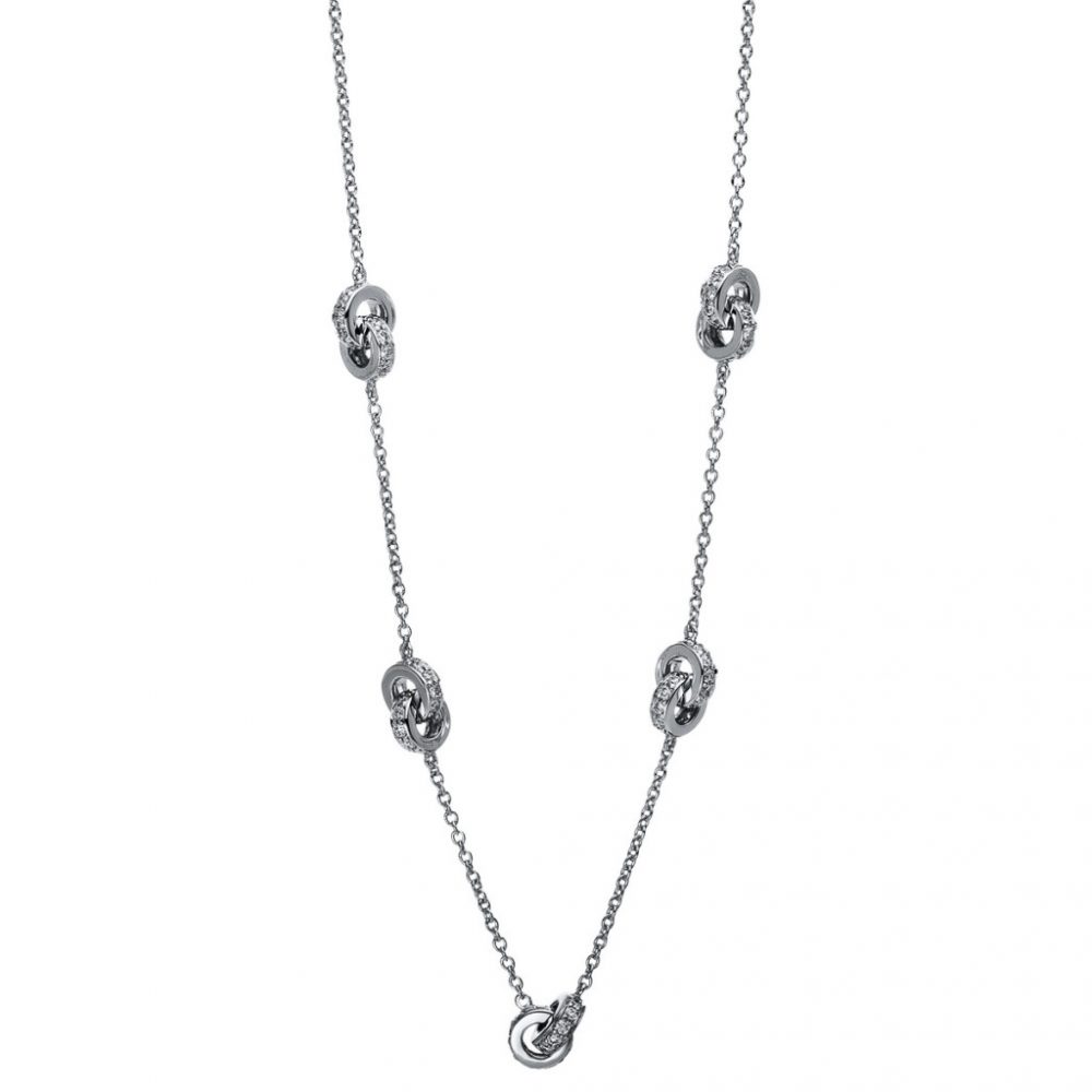 Whitegold Diamond Necklace