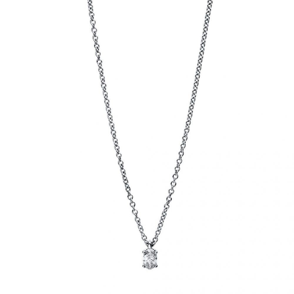 Whitegold Diamond Necklace