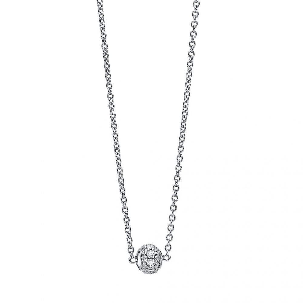 Whitegold Diamond Necklace