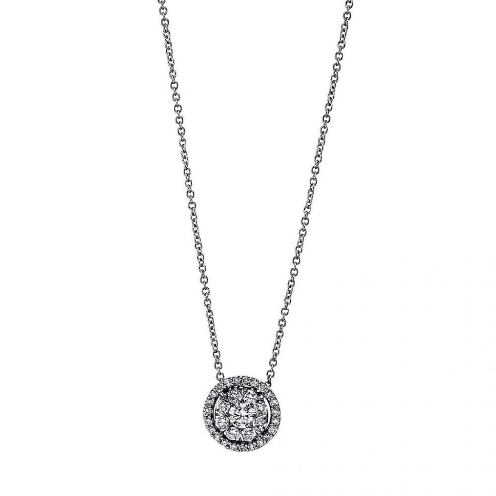 Whitegold Diamond Necklace