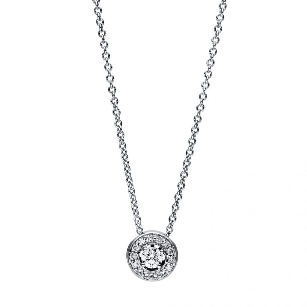 Whitegold Diamond Necklace