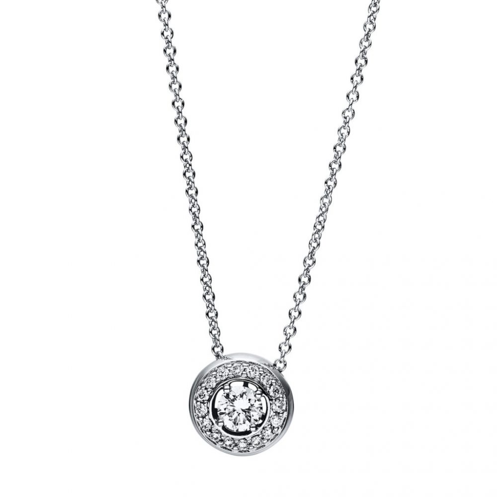 Whitegold Diamond Necklace