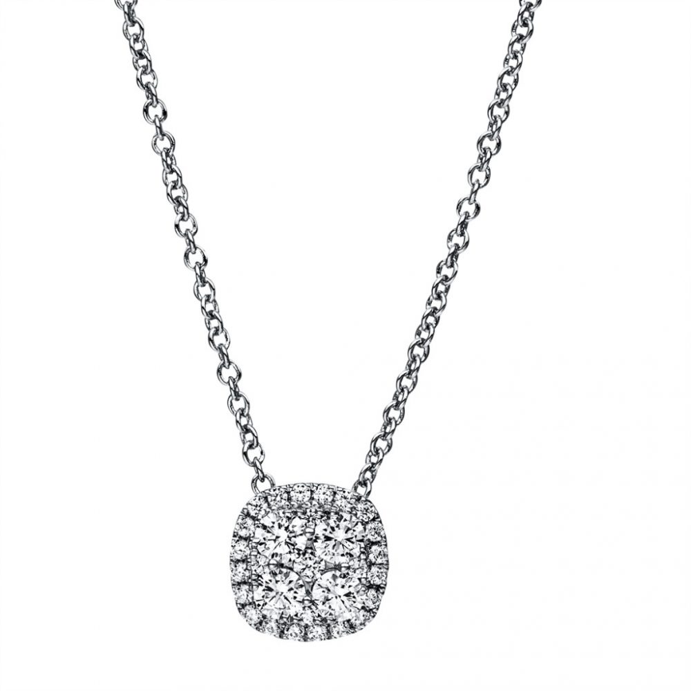 Whitegold Diamond Necklace