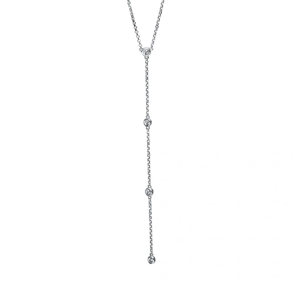 Whitegold Diamond Necklace