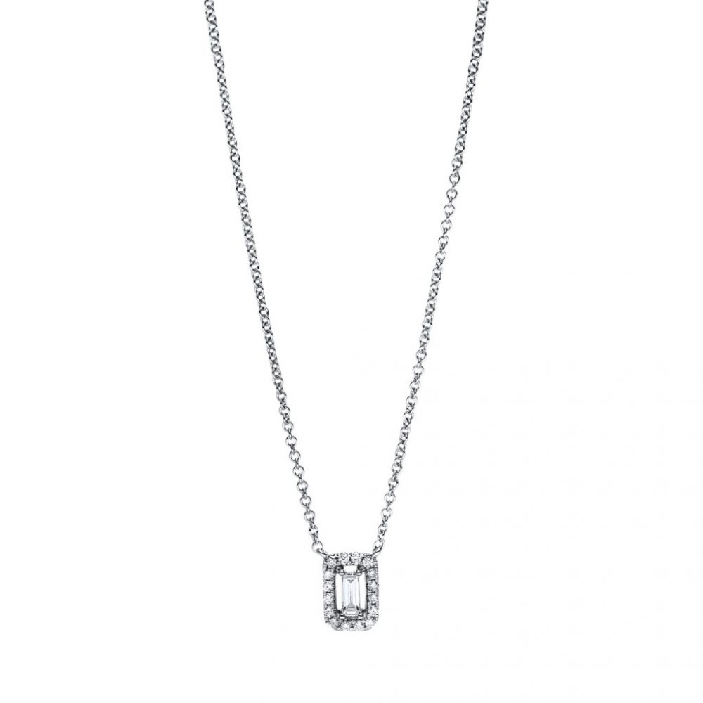 Whitegold Diamond Necklace