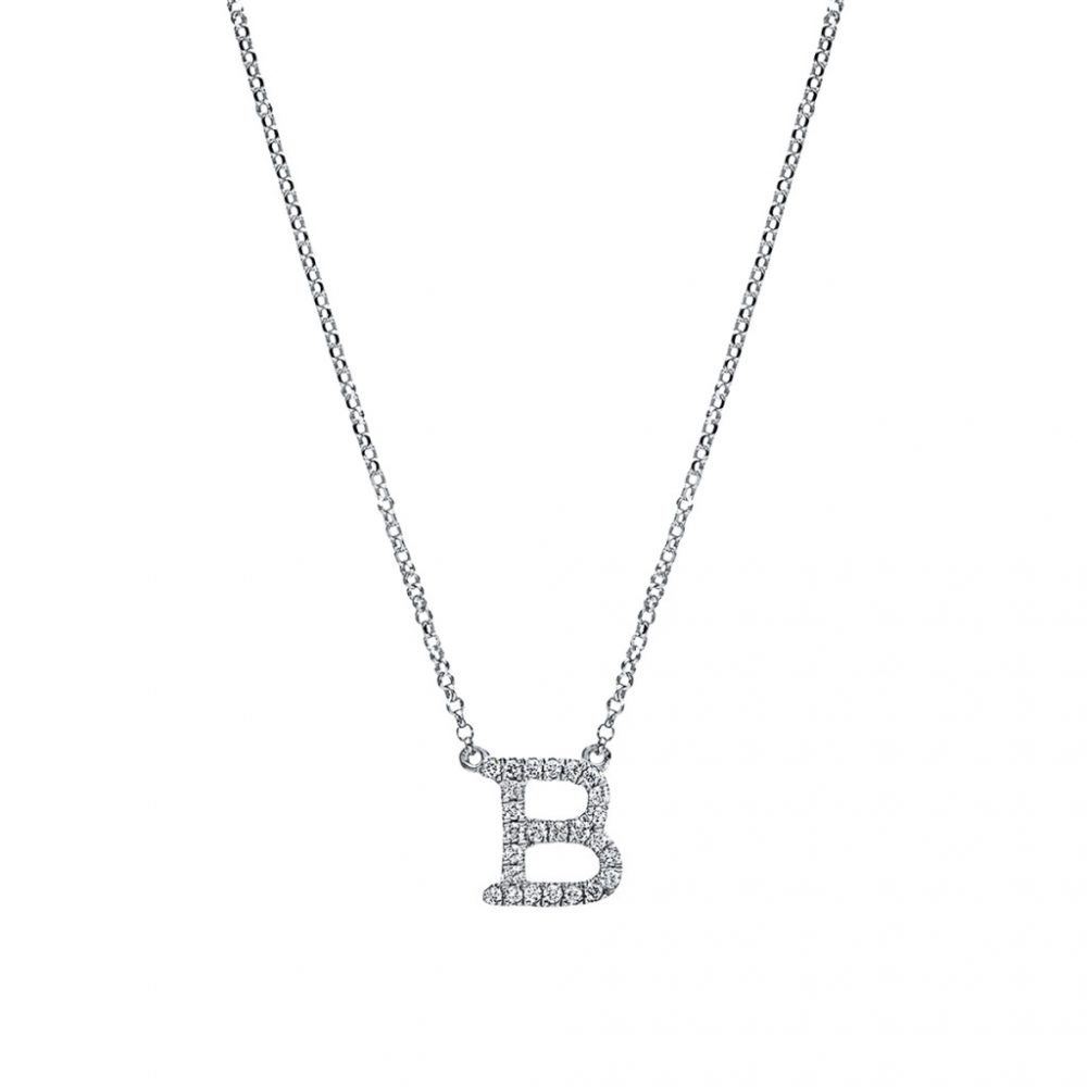 Whitegold Diamond Necklace