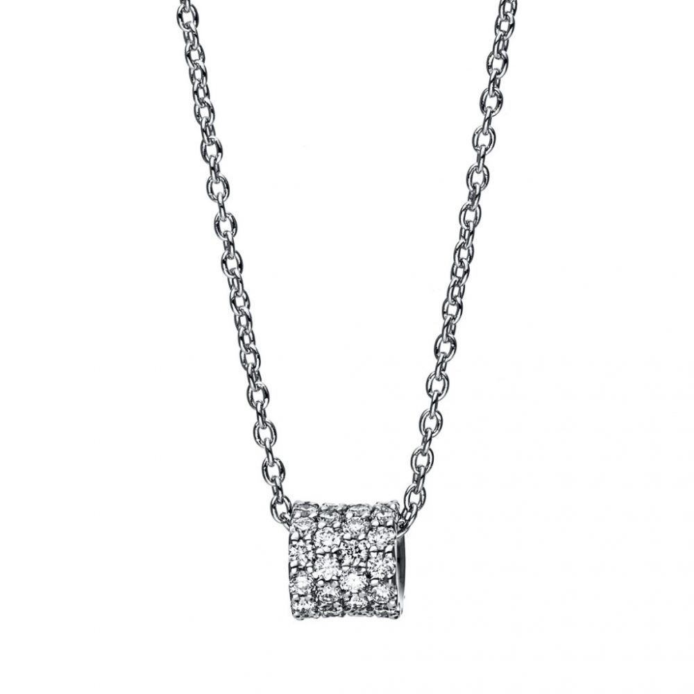 Whitegold Diamond Necklace