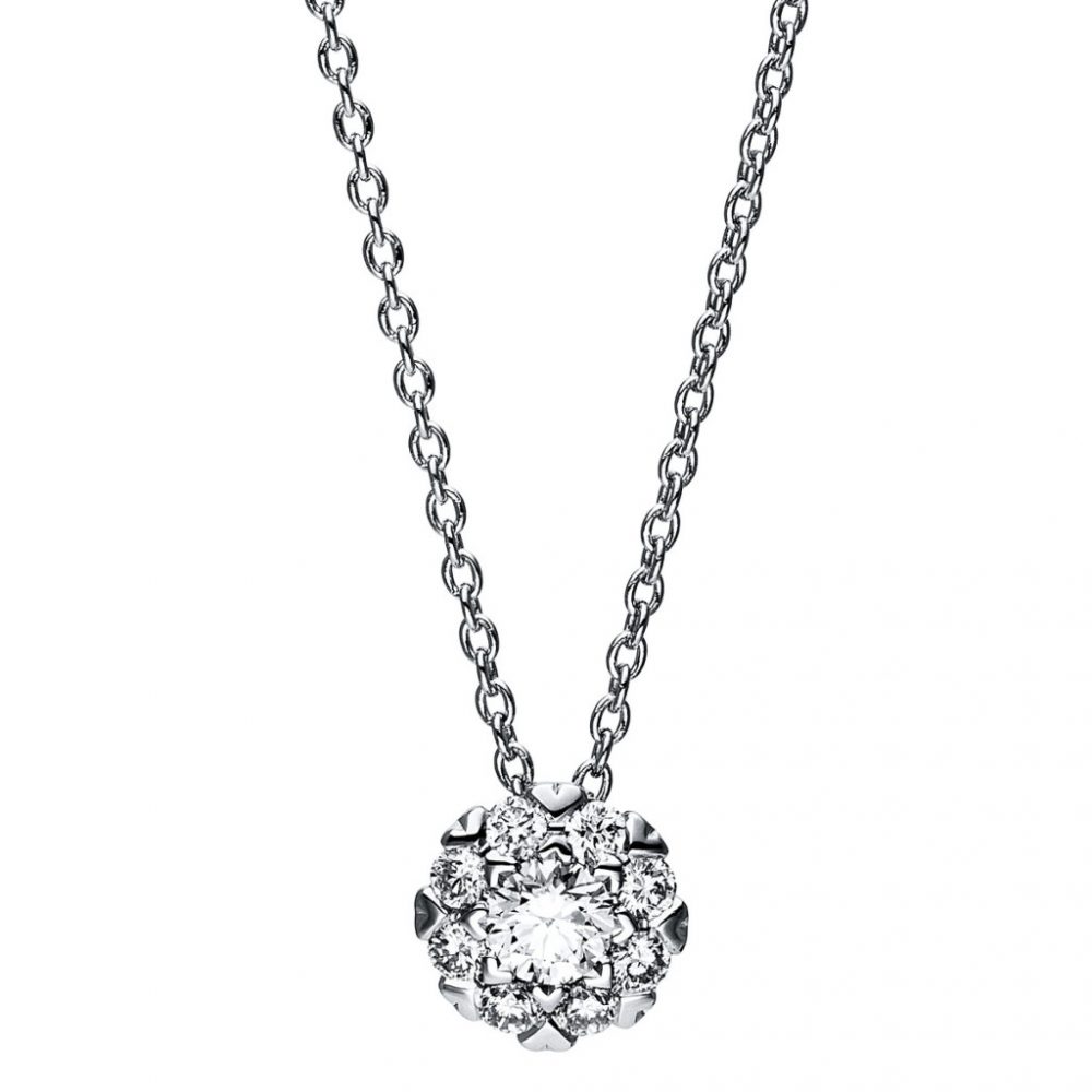 Whitegold Diamond Necklace