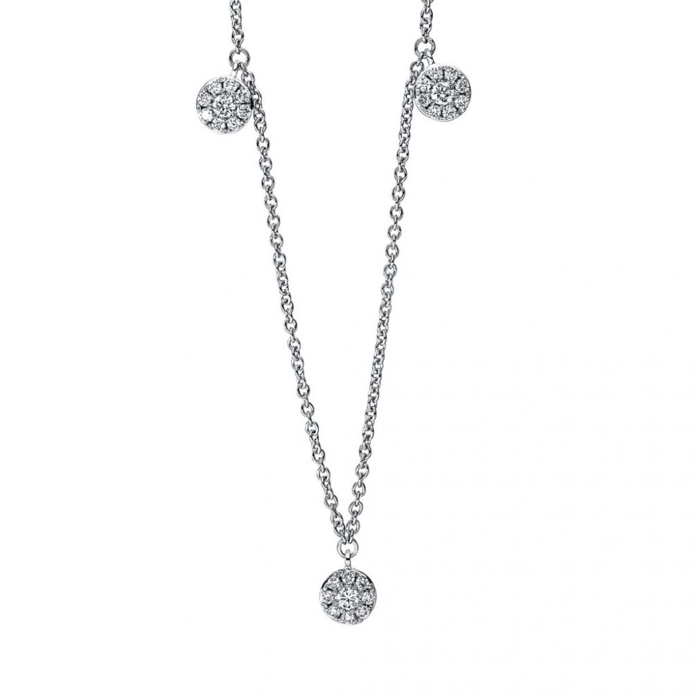 Whitegold Diamond Necklace