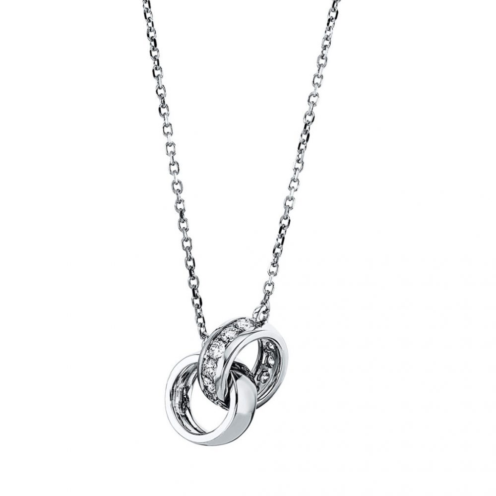 Whitegold Diamond Necklace