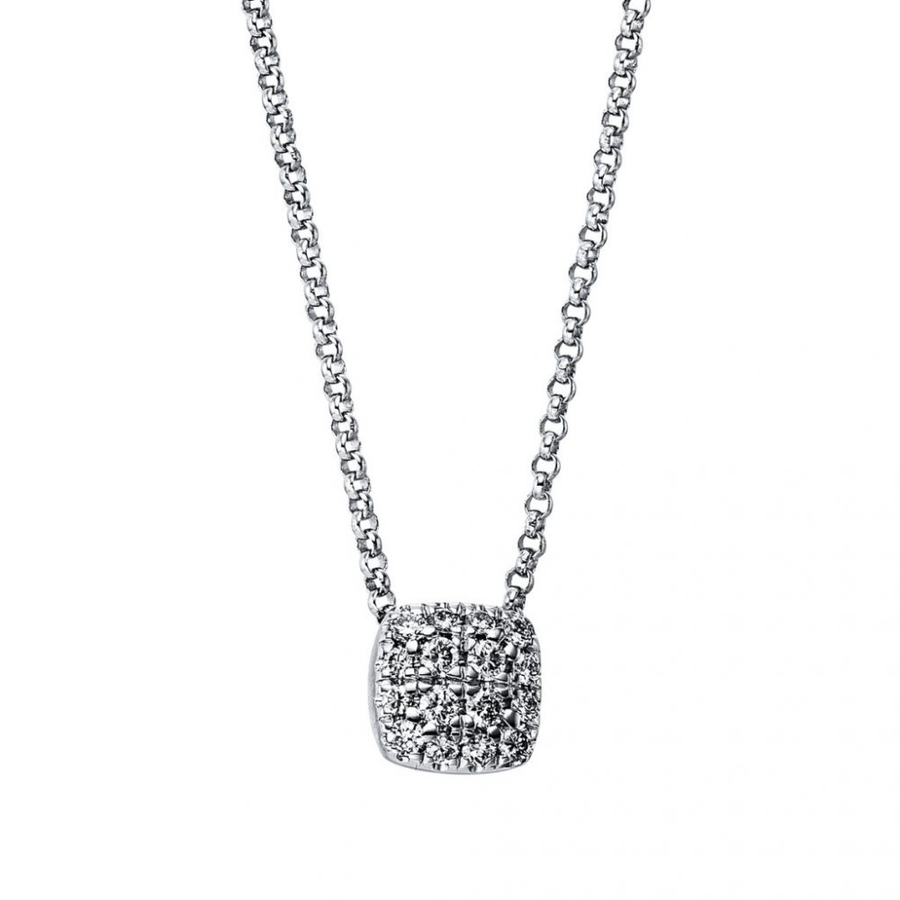 Whitegold Diamond Necklace