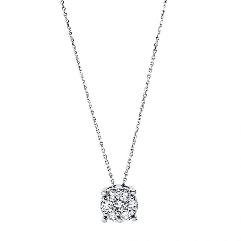 Whitegold Diamond Necklace