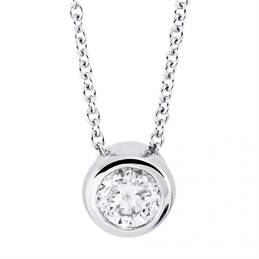 Whitegold Diamond Necklace